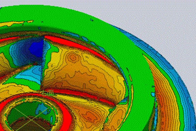 High efficiency machining of difficult shape using the latest 5 axis processing machine